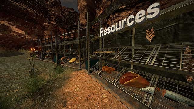 Sử dụng các công cụ nhà bếp cũ và tài nguyên thiên nhiên để chế biến thức ăn