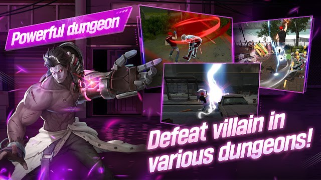 Đánh bại kẻ thù trong nhiều ngục tối khác nhau