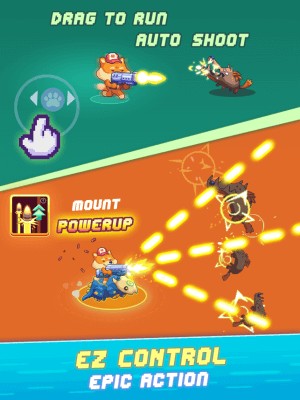 Điều khiển dễ dàng, hành động hoành tráng