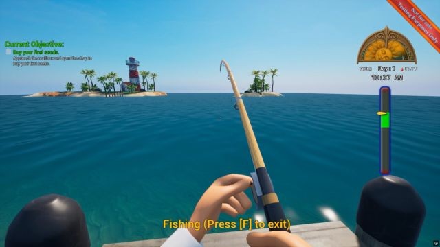 Thời gian rảnh rỗi, người chơi Wild Roots có thể câu cá và thư giãn