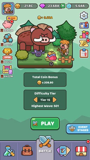 Đồ họa 2D hoạt hình cùng nền màu sắc tươi sáng