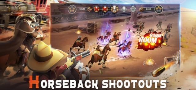 Trở thành anh hùng miền Viễn Tây và bắn súng trên lưng ngựa