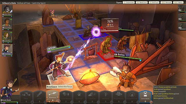 Sử dụng chiến thuật khôn ngoan để phát triển nhân vật và mở rộng cuộc hành trình