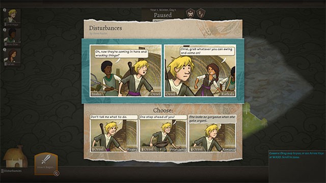 Đưa ra những lựa chọn để phát triển nhân vật có chiều sâu trong game Wilder Myth