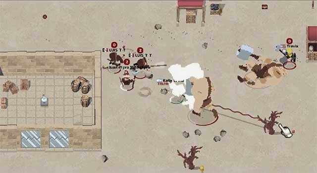 Trải nghiệm những trận đấu chặt chém sôi động và mãn nhãn trong game Wilds io