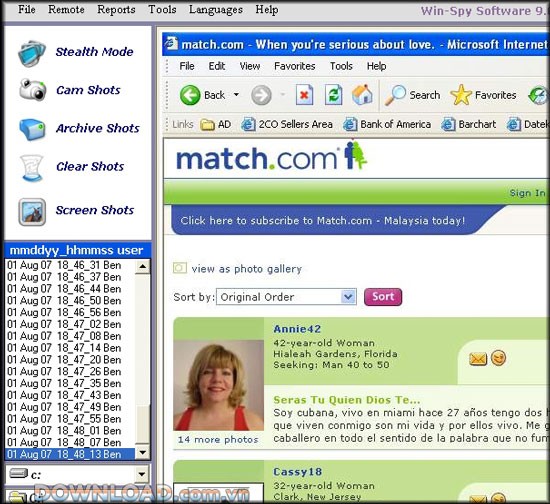 WIN-SPY SOFTWARE Pro