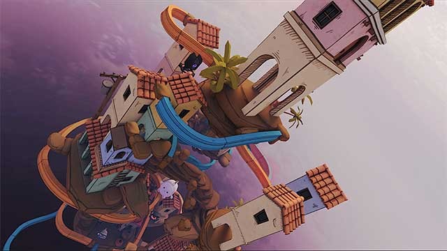 Tránh chướng ngại vật và tìm cách lên đỉnh tháp