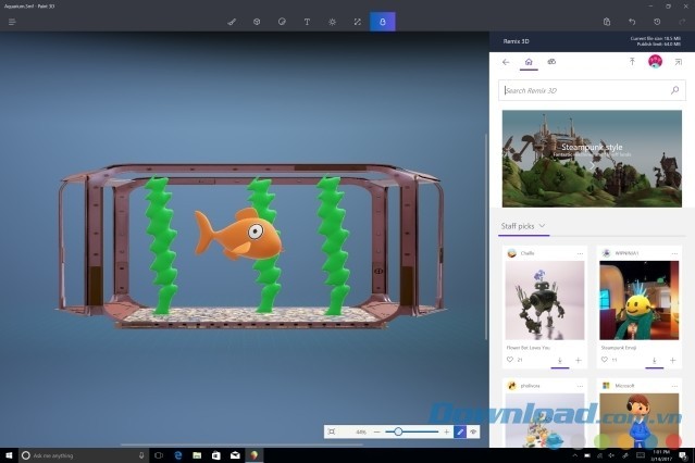 Sử dụng tính năng mới của bản cập nhật Windows 10 Creators Update cho máy tính
