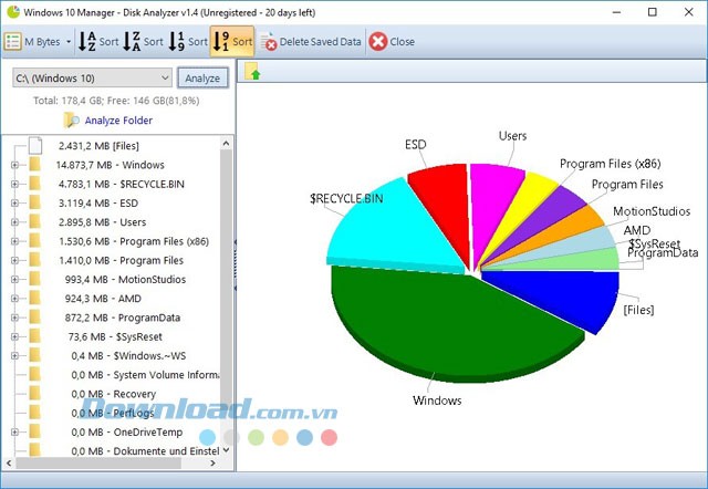 Xem thông tin bộ nhớ máy tính