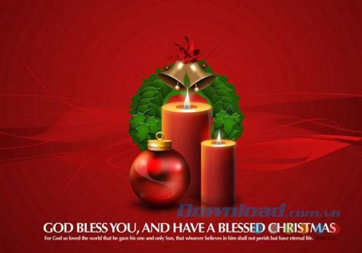 Hình nền Giáng sinh cho Windows 7