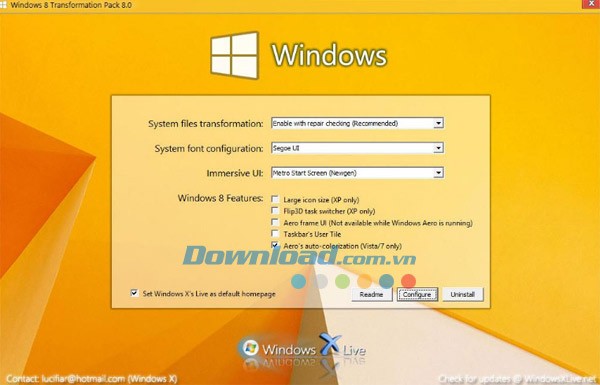 Windows 8 Transformation Pack