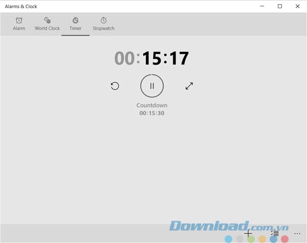 Ứng dụng đồng hồ Alarms & Clock
