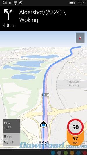 Theo dõi lộ trình di chuyển