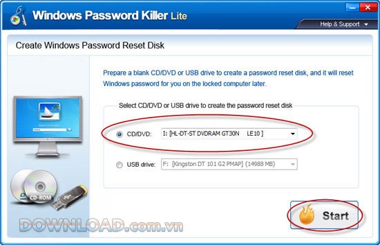 Windows Password Killer Lite