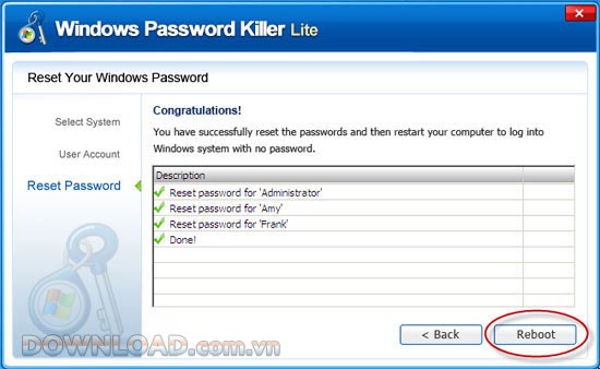 Windows Password Killer Lite