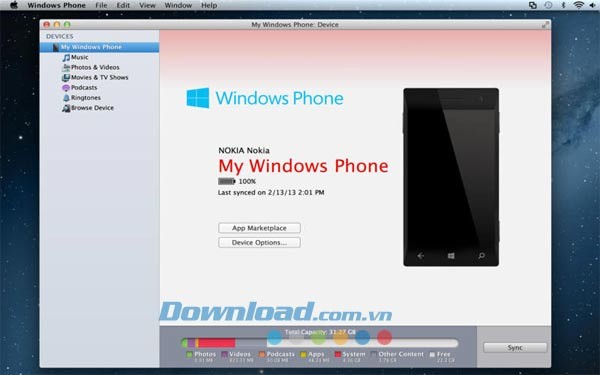 Windows Phone for Mac