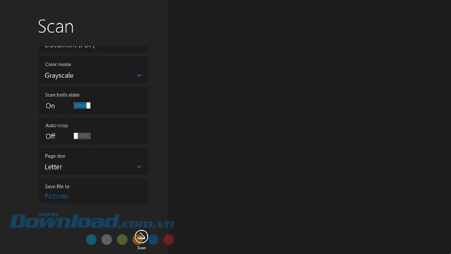 Chọn thư mục đầu ra