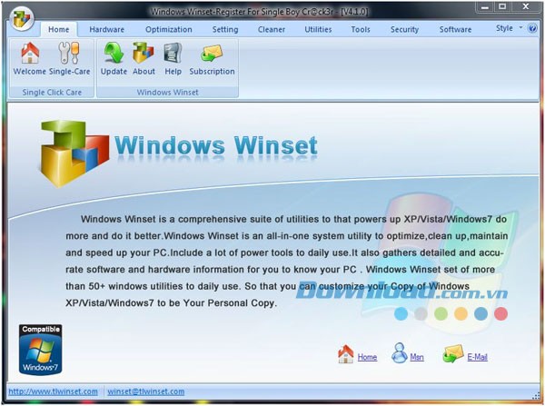 Windows Winset