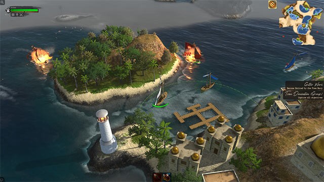 Chơi game Windward Horizon 1 mình hoặc hợp tác bạn bè để trở thành nhóm cướp biển huyền thoại