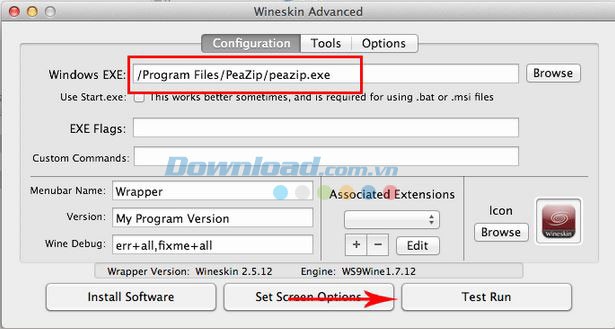 Test thử ứng dụng Windows trên Mac
