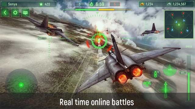 Trải nghiệm những trận không chiến kịch tính trong thời gian thực với Wings of War cho Android