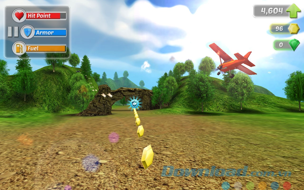 Game không chiến Wings on Fire cho Android