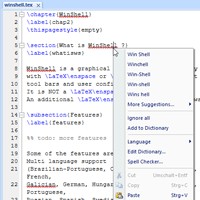 WinShell 4.47: Trình soạn thảo LaTeX mạnh mẽ
