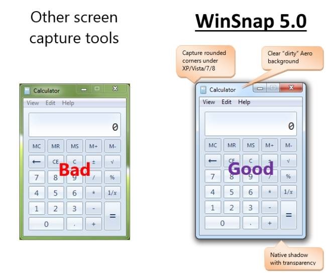 Cập nhật WinSnap mới nhất