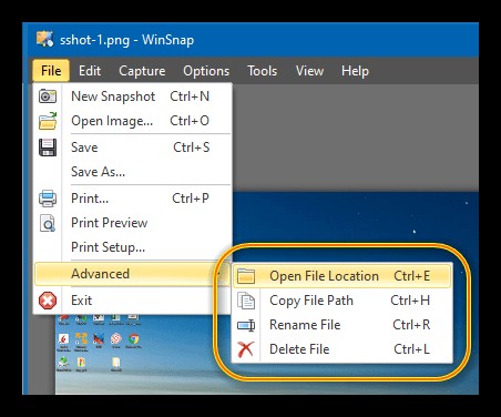 Phím tắt mới cho WinSnap 5.2