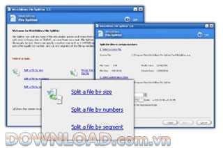 WinUtilities File Splitter