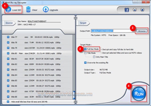 WinX Blu-ray Decrypter