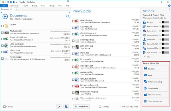 WinZip 26 lột xác hoàn toàn về giao diện - dễ điều hướng và trực quan hơn