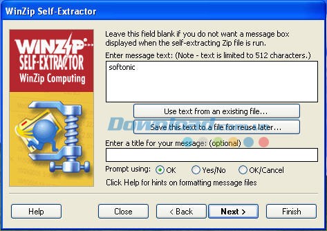WinZip Self-Extractor