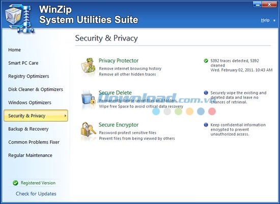 WinZip System Utilities Suite