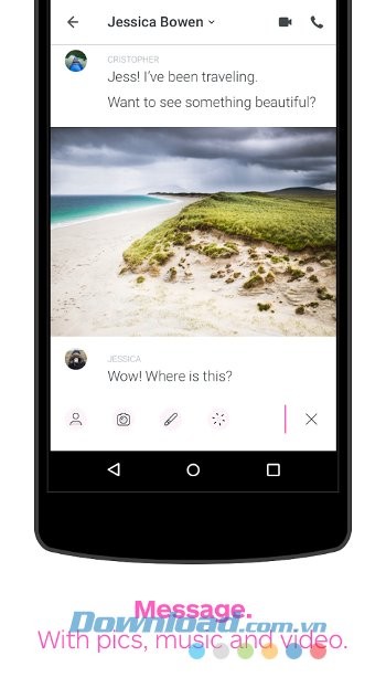 Chia sẻ mọi thứ với Wire