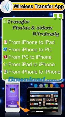 Wireless Transfer App for iOS