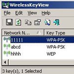 WirelessKeyView 2.05: Khôi phục mật khẩu WiFi trên PC