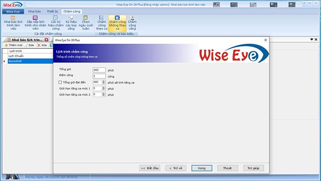 Quản lý chấm công trực tuyến