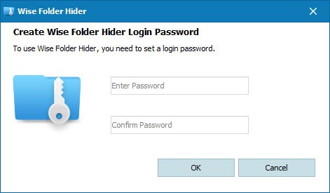 Sử dụng mật khẩu nhiều tầng trong Wise Folder Hider 4 Free