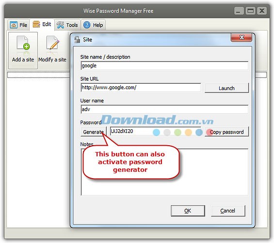 Wise Password Manager Free