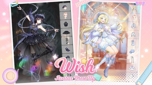 Wish: Avatar Dress Up là game thời trang phong cách kawaii