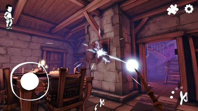 Khám phá nhiều bối cảnh huyền diệu của trò chơi Witch Cry: Horror House