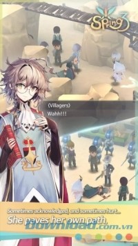 WitchSpring3 cho Android có gameplay mở hấp dẫn