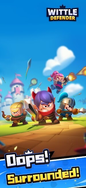 Wittle Defender là game chiến lược phòng thủ hấp dẫn