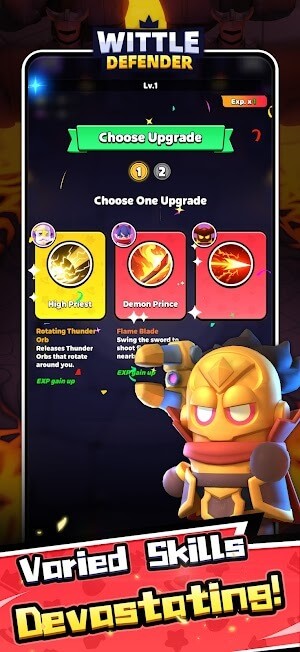 Vô số kỹ năng mạnh mẽ