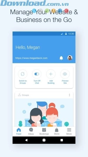 Quản lý trang web và việc kinh doanh của bạn mọi lúc
