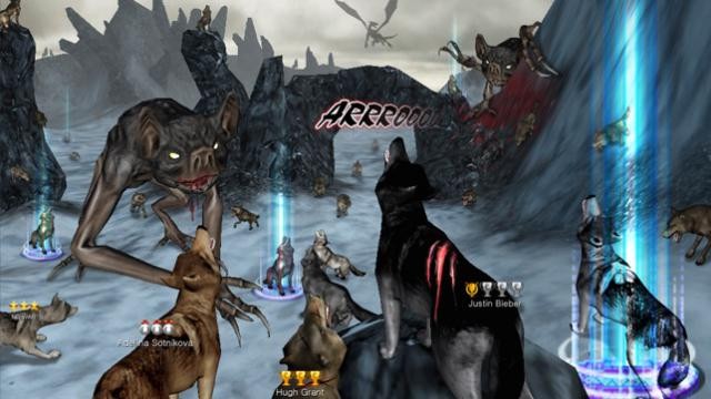 Chiến đấu với rất nhiều sinh vật khác nhau