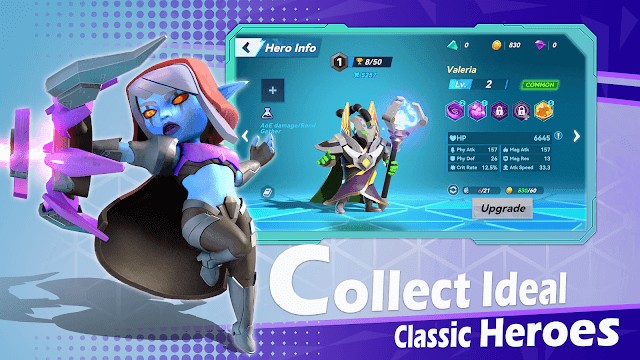 Thu thập các anh hùng mạnh mẽ để chiến đấu cho bạn trong game Wonder Squad