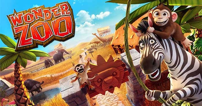 Quản lý một vườn thú của riêng bạn trong game Wonder Zoo