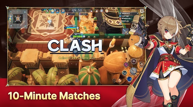 Các trận đánh chiến lược kéo dài 10 phút trong Wonderers:Casual Action Battle